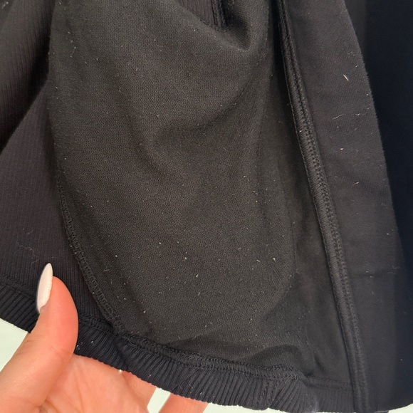 Alo Airbrush Black Corset Full Zip Jacket XS - Picture 13 of 13